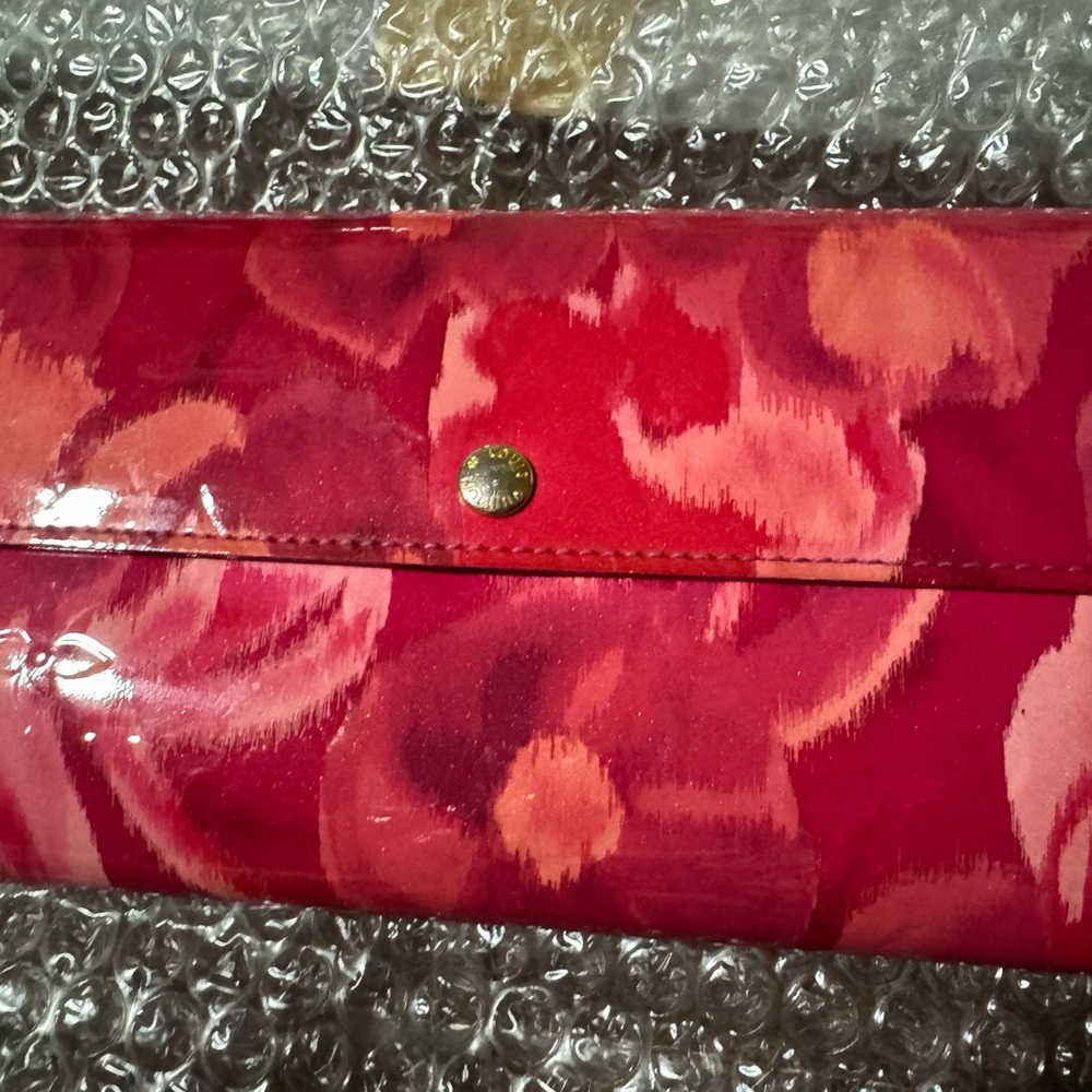 Louis Vuitton Vernis Ikat Flower Floral Pattern Long Wallet - Picture 13 of 15